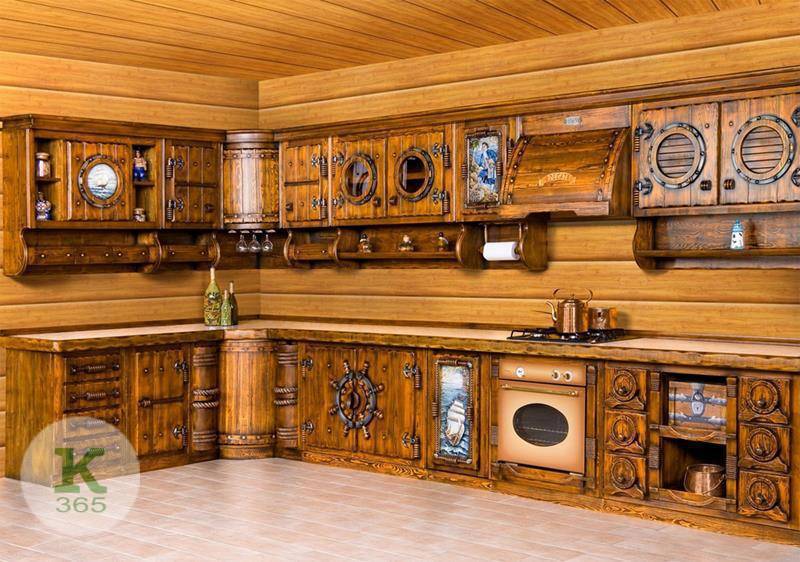 Кухня из дерева Леонардо Квадро артикул: 112813